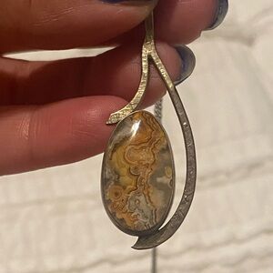 Agate Sterling Silver Necklace